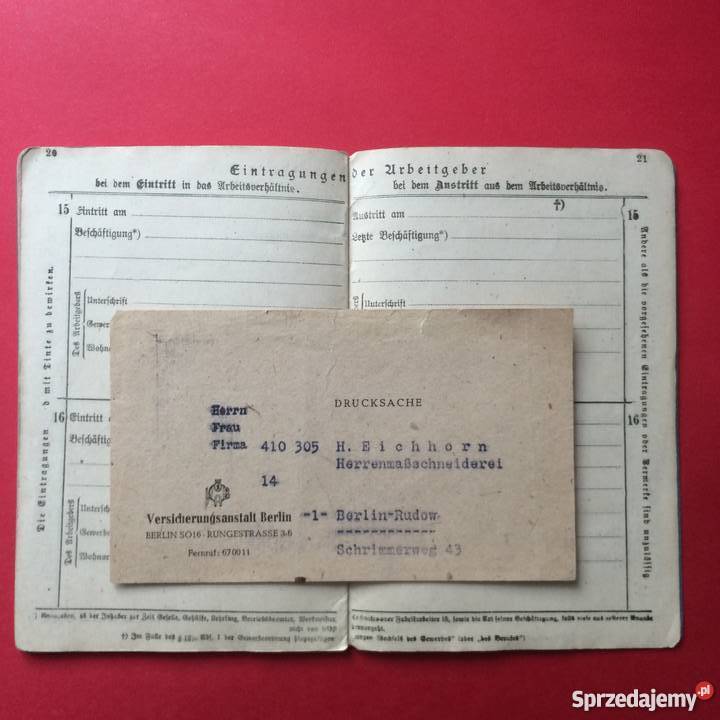 Urbeitsbuch Szczecin