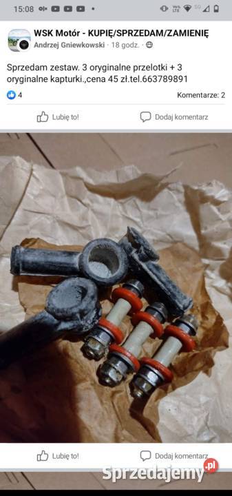 WSK 125 Fabrycznie nowe części ZMDPRLUNITRA Łańcut