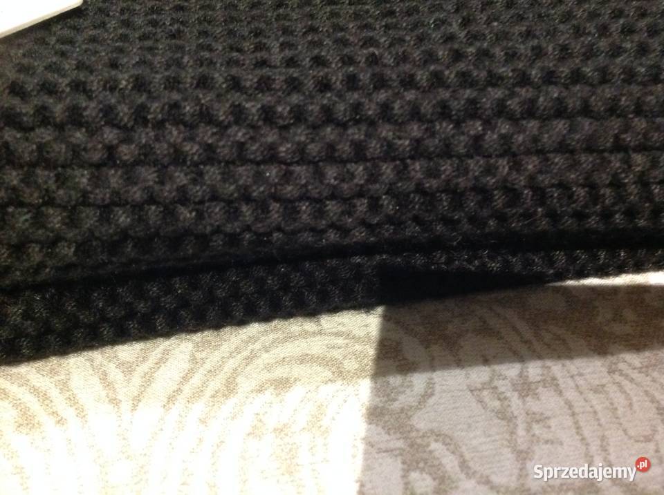 Czarny Długi Gruby Szalik Szal CALVIN KLEIN NOWY