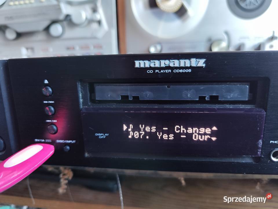 odtwarzacz Marantz CD6005 uszkodzony Grabowo