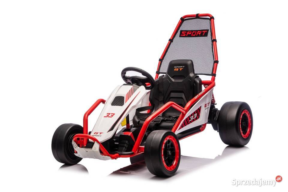 Gokart na akumulator drift 24V TORNADO czerwony Kraków