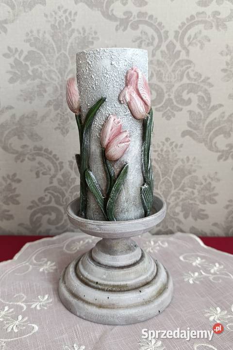 Wieczna świeca Świecznik Wielkanoc Rękodzieło podkarpackie Stalowa Wola
