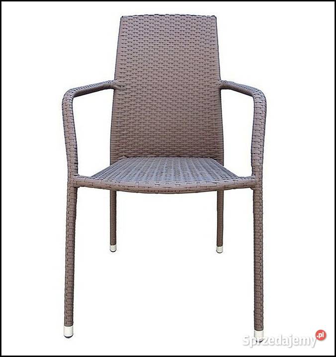 Krzesła ogrodowe GAJA technorattan Każdy kolor
