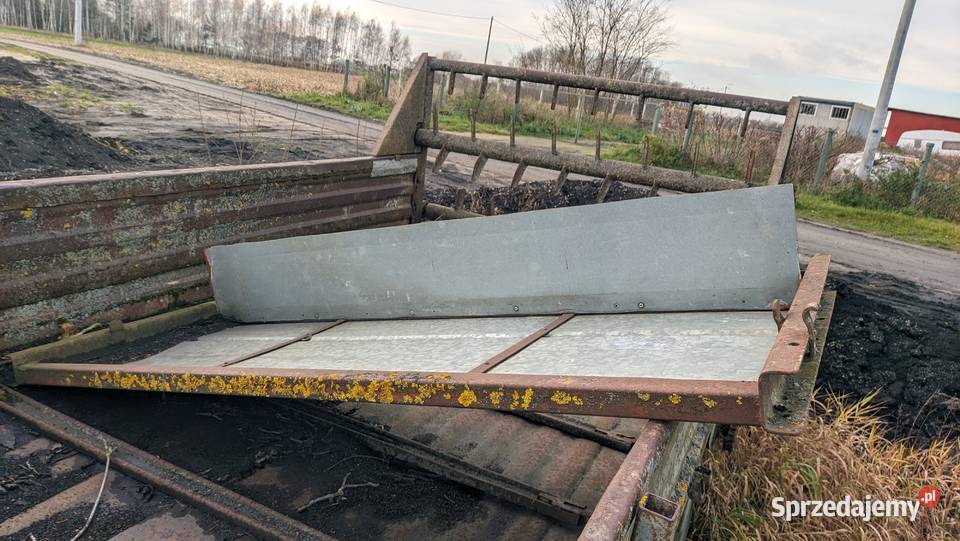 Rozrzutnik obornika dwuosiowy Dobrzyń nad Wisłą