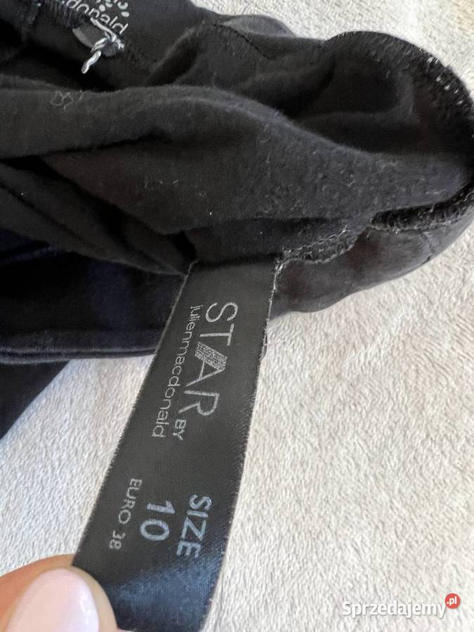 Spodnia legginsy czarne z guzikami Rozmiar 38(M)