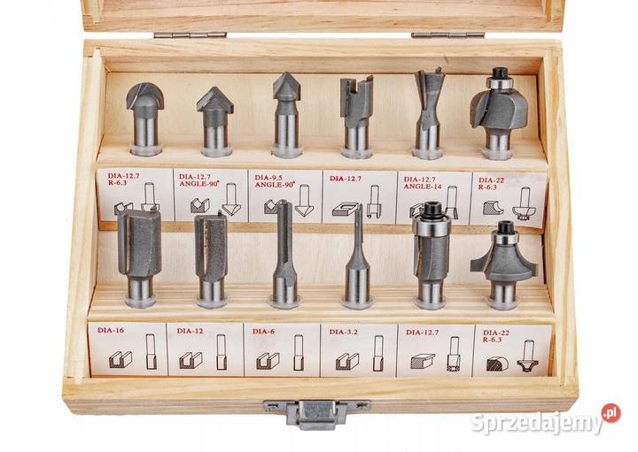 Frezy KSZTAŁTOWE Do Drewna 12 EL Frez Do Pozostałe Lublin