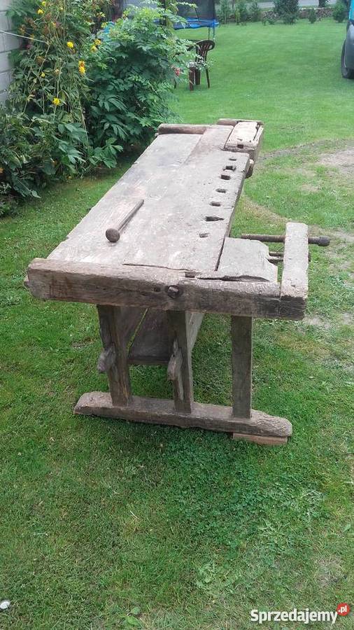 Stary stół stolarski Gorzkowice