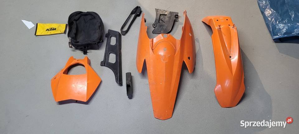 Plastiki ktm exc 300 błotnik zadupek Motoryzacja świętokrzyskie Ostrowiec Świętokrzyski