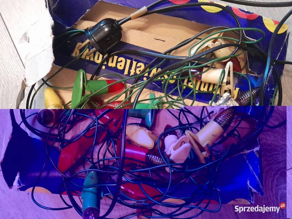 Ozdoby choinkowe z prl Solca Wielka