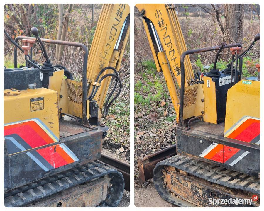 Koparka YANMAR YB10 Rok produkcji 1986 Małuszyn