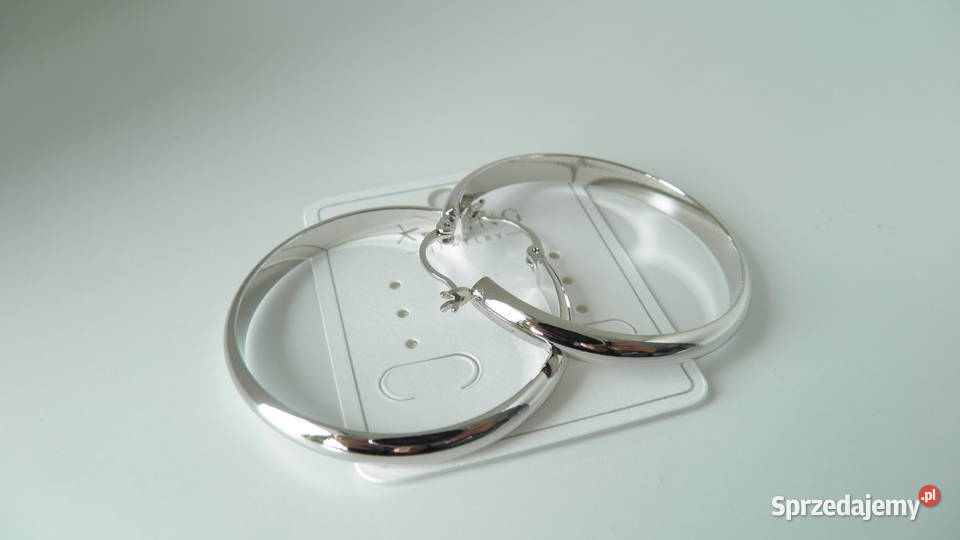 Kolczyki koła rodowane świętokrzyskie Sandomierz