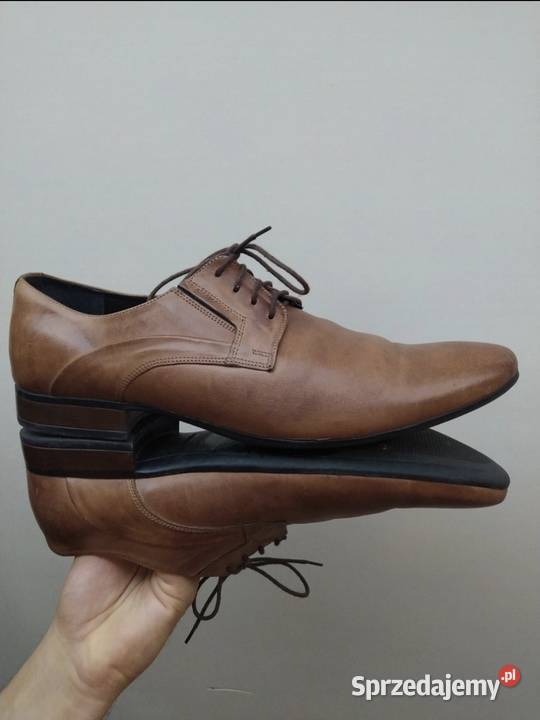 Nikopol 45 półbuty eleganckie skórzane skóra Kraków