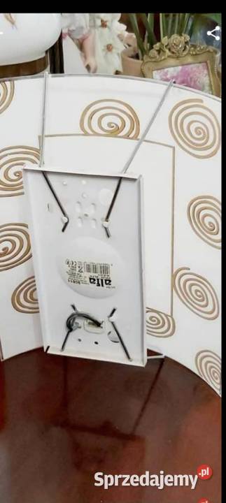 Szklany kinkiet nowy