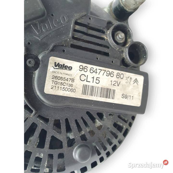 ALTERNATOR Peugeot 308 508 Partner Citroen C4 II Chełm