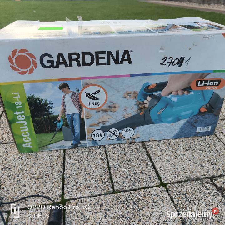 Dmuchawa akumulatorowa GARDENA AccuJet 18Li 2701 Dmuchawy do liści Lubin