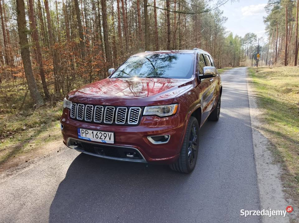 Jeep Grand Cherokee WK2 Overland elektrycznie ustawiane fotele Grand Cherokee Krajenka