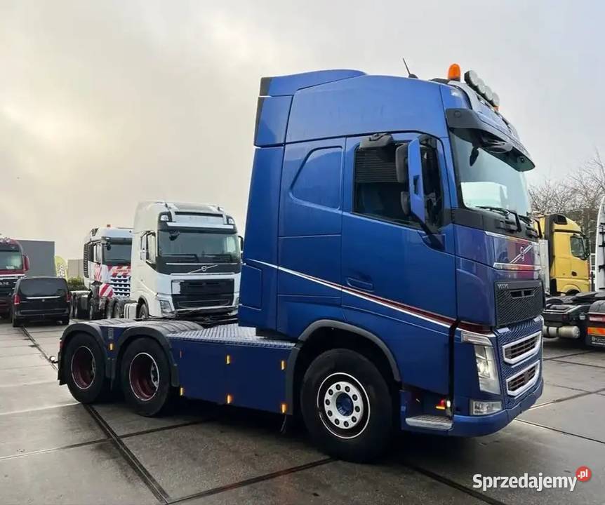 Volvo FH 500 ciagnik 6x4 ciężki Transport granatowy