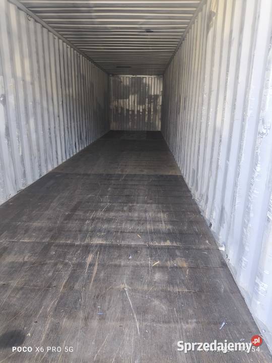 Kontener morskie 12 m transport super stan Czersk