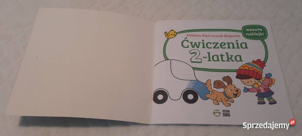 Ćwiczenia 2latka Domowa Akademia Zielona Sowa Czeladź