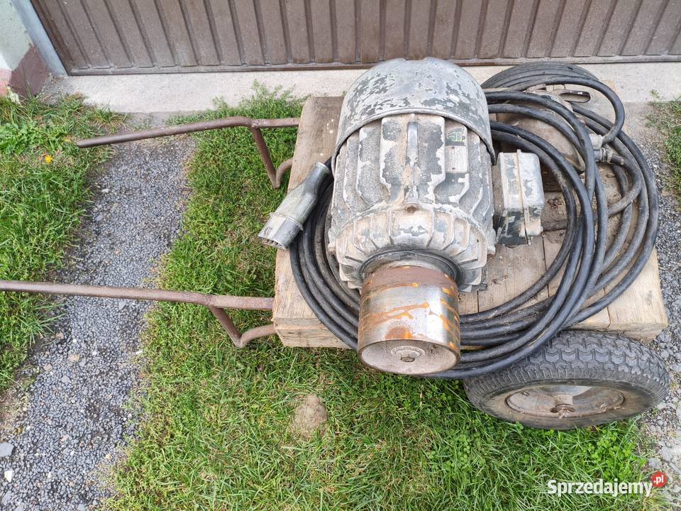 Silnik elektryczny siłowy 55kw wózek kabel Bolesławiec