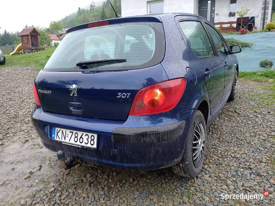 Peugeot 307 16 benzyna 170 przebiegu manualna małopolskie Kąclowa