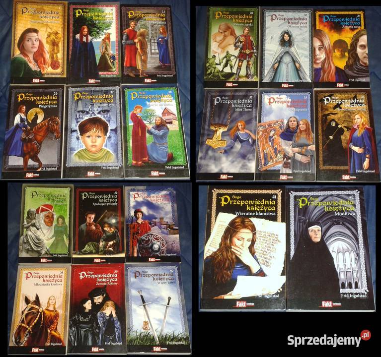 Saga Przepowiednia Księżyca 20 części Frid Rok wydania 2006 lubelskie