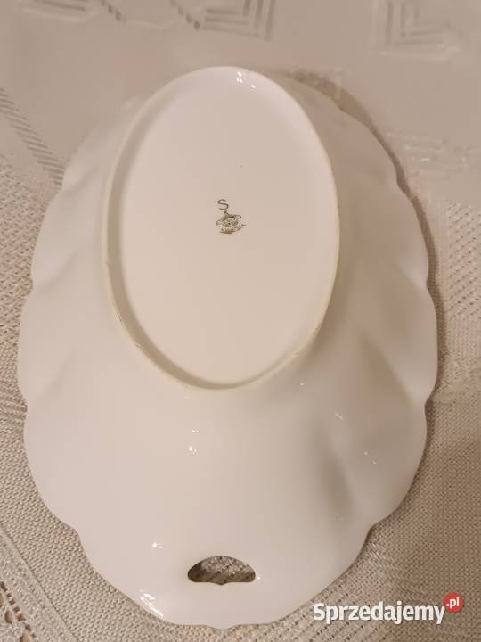Piękna patera porcelana Silesia