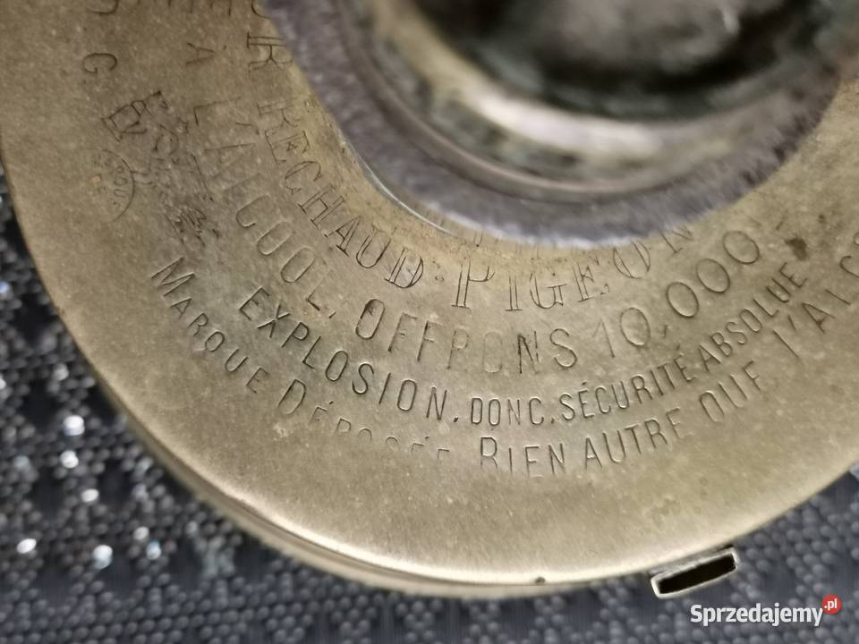 Zabytkowy mosiężny podgrzewacz małopolskie Kraków