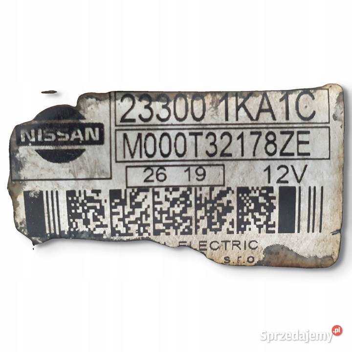 ROZRUSZNIK Nissan Qashqai 16 16V 233001KA1C Chełm