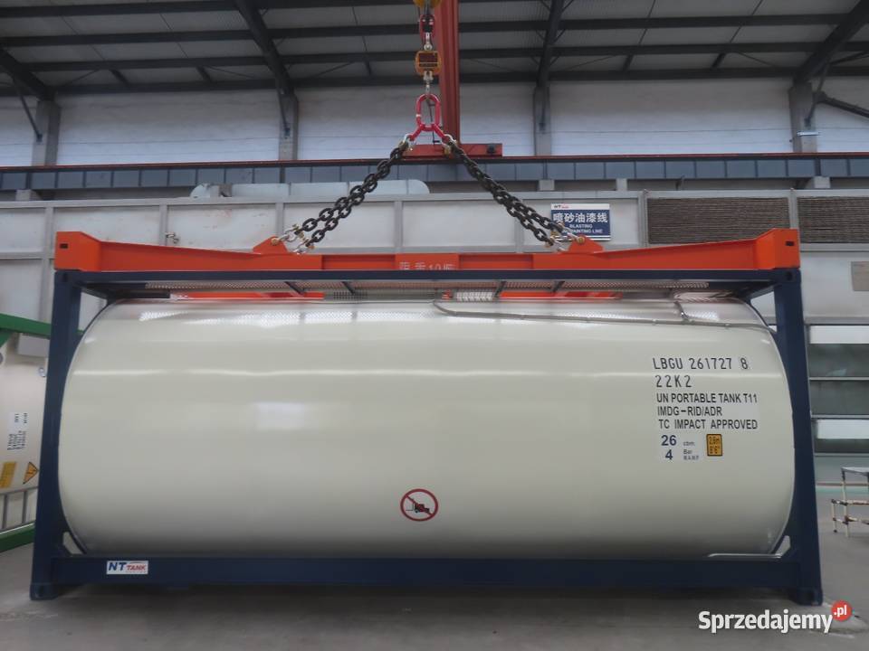 SUPER Kontener 20ft CIMC poj 26 000 litrów L4BN 32400kg Cysterny Warszawa sprzedam