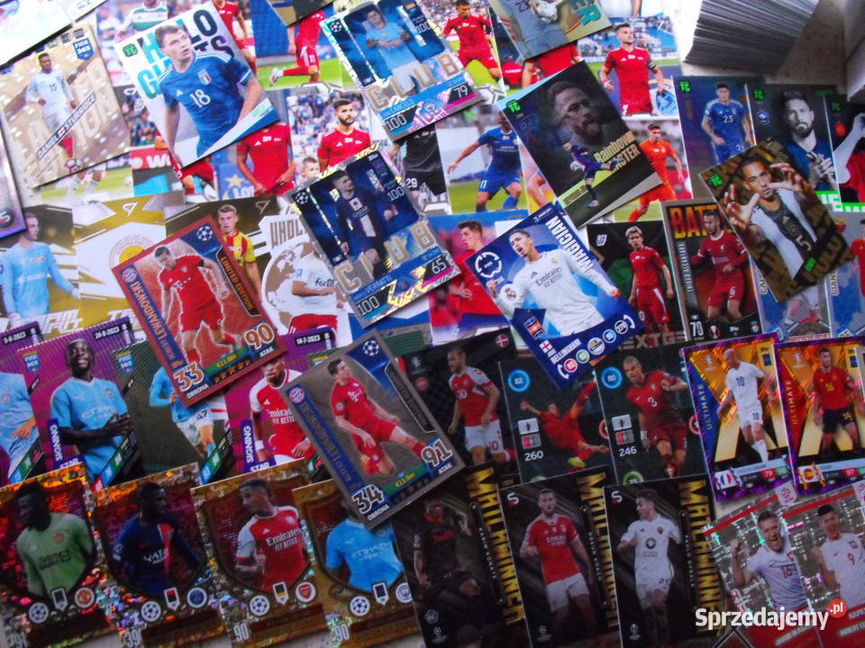 Super karty piłkarskie PANINI TOPPS Różne Zestaw Mykanów