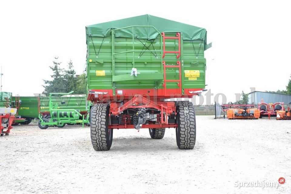 Przyczepa Pronar PT612 12 ton PT610 T680 METAL nieuszkodzony Pasłęk