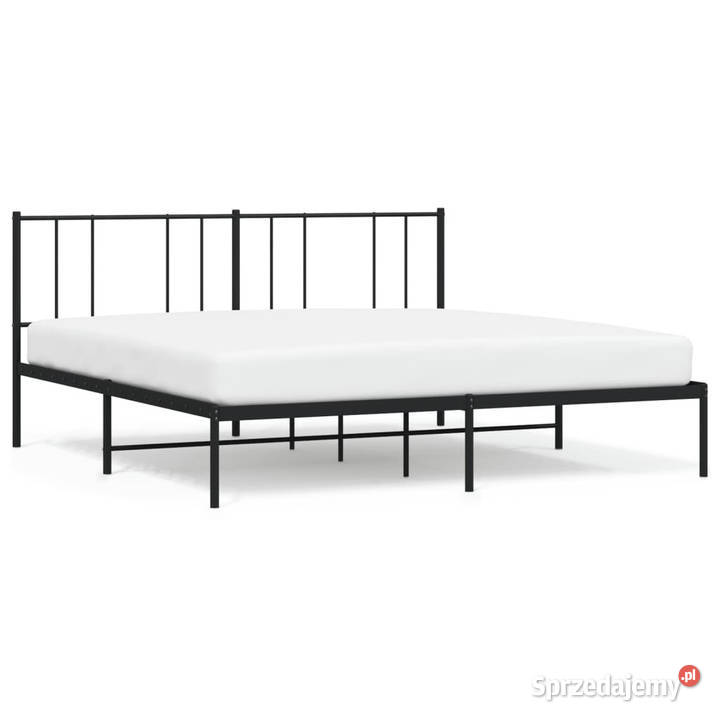 Łóżko Metalowe Czarne Rama Łóżka Ze Stelażem 90cm Warszawa sprzedam