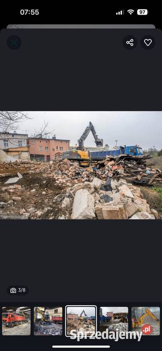 Wyburzenia rozbiórka kucie młotem posadzek Świdnica