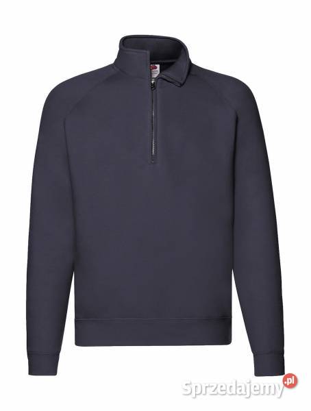 Męska Bluza PREMIU z krótkim zamkiem bez kaptura Fruit of The Loom mazowieckie Warszawa
