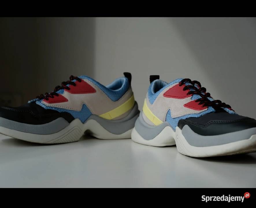 Buty ZARA półbuty sneakersy chunky Na grubszym Leszno