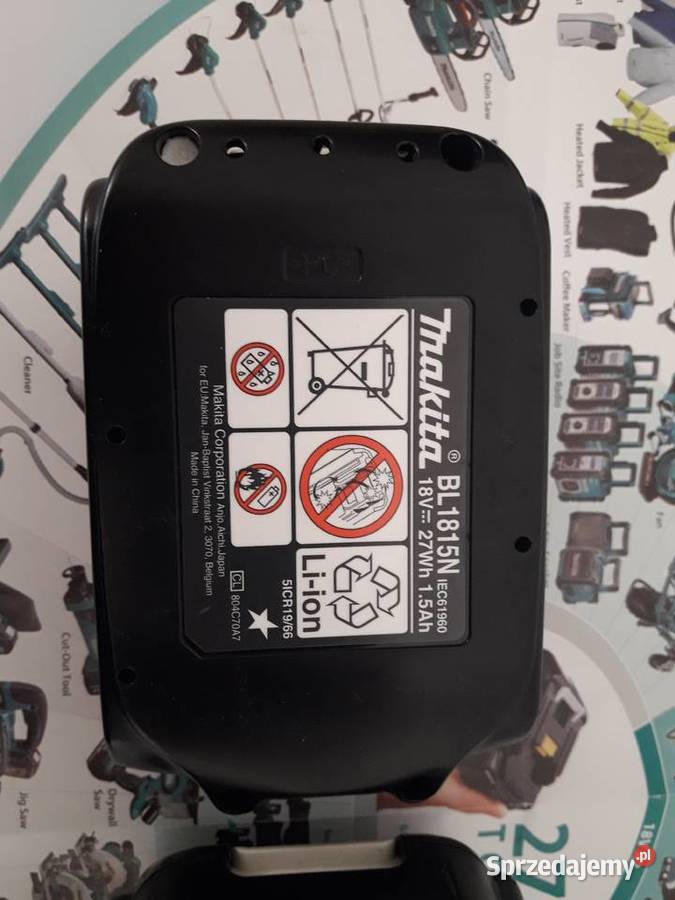 Bateria makita lxt 15 ah nowa dwie sztuki Bychawa