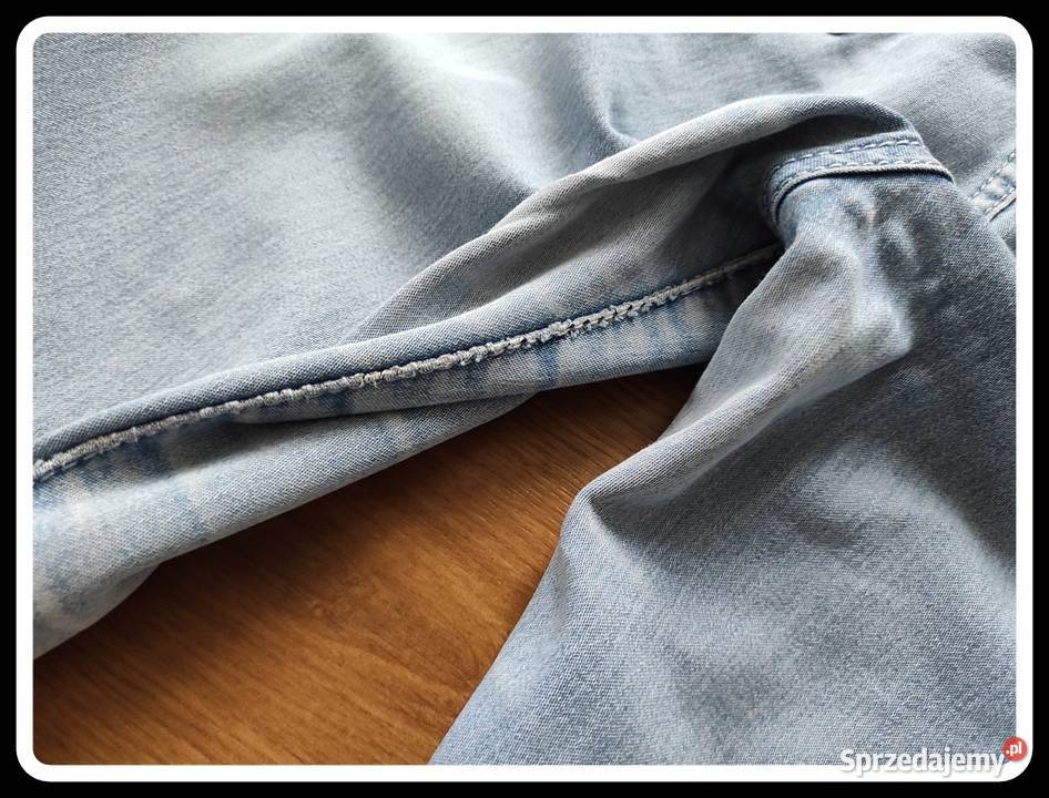 Jasne spodnie jeansowe damskie 44 XXL Miss Rozmiar 44(XXL) Płock