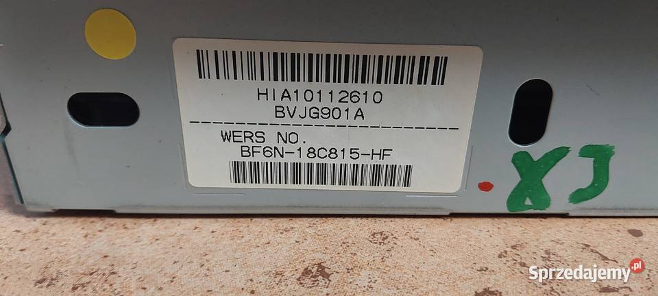 Radio CD Nawigacja JAGUAR XJ X351 BF6N18C815HF zachodniopomorskie sprzedam