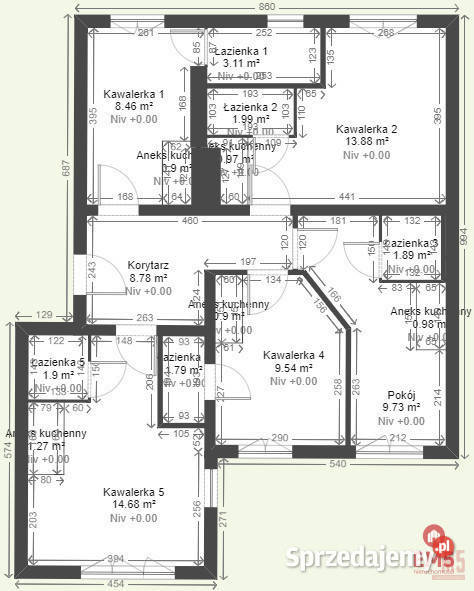 Mieszkanie sprzedam 72m2 5 pokojowe Białystok