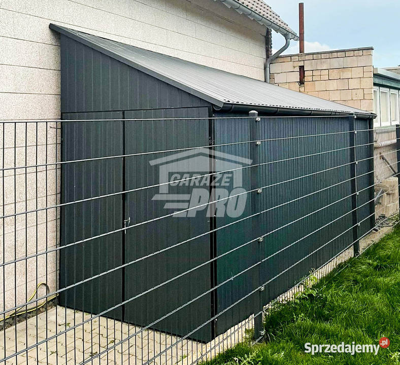 Domek Ogrodowy Garaż 2x5 Brama dwuskrzydłowa Radom