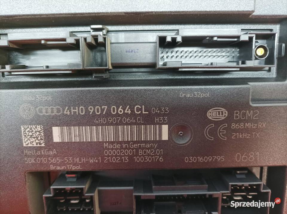 MODUŁ KOMFORTU 4H0907064CL Volkswagen Touareg II świętokrzyskie