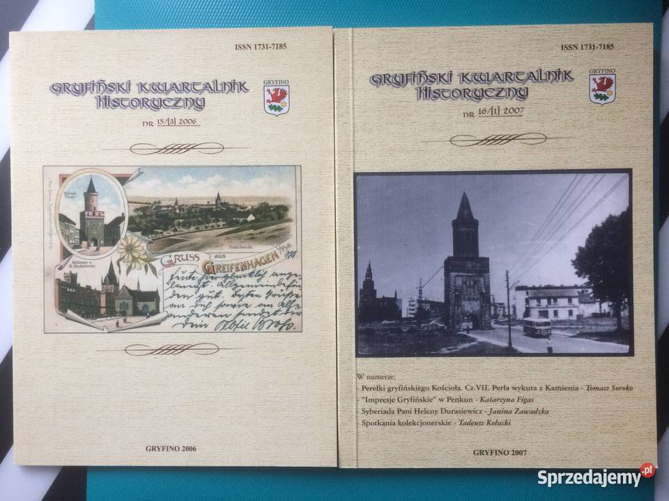 3520 Gryfiński Kwartalnik Historyczny zachodniopomorskie Szczecin