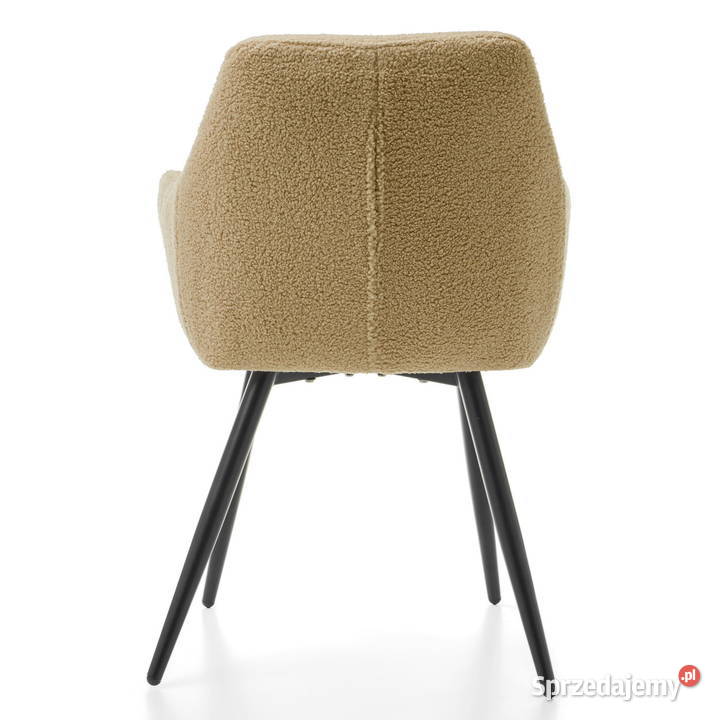 Beżowe Krzesło Boucle Wysyłka 24H Dostawa 0 Tarchały Małe