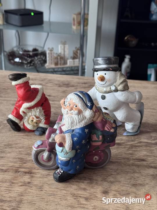 Świąteczne figurki ceramiczne Figurki i rzeźby Nowy Tomyśl