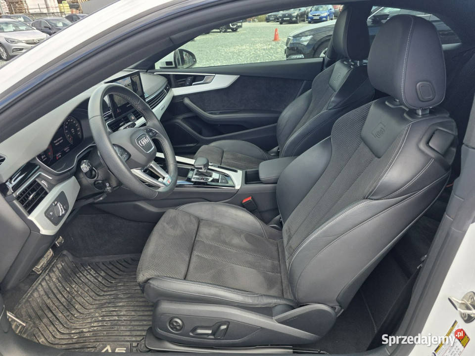 Audi A5 20 TFSI 252 2021r Coupe SLine Quattro Wojkowice sprzedam