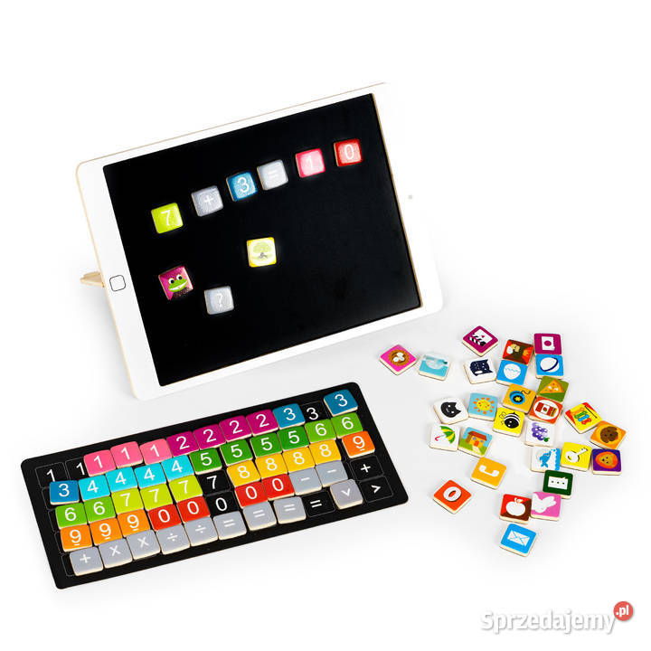 Drewniany tablet edukacyjny tablica magnetyczna Smogorzów sprzedam