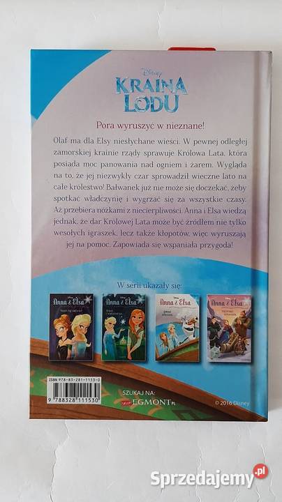Anna i Elsa Gorące powitanie okładka twarda Bajki i wierszyki Książki i Podręczniki Konstancin-Jeziorna
