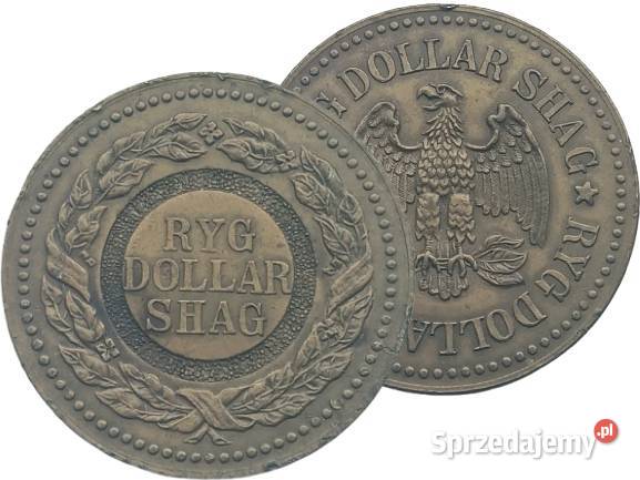 Medal pamiątkowy RYG DOLLAR SHAG z orłem Rzeszów sprzedam