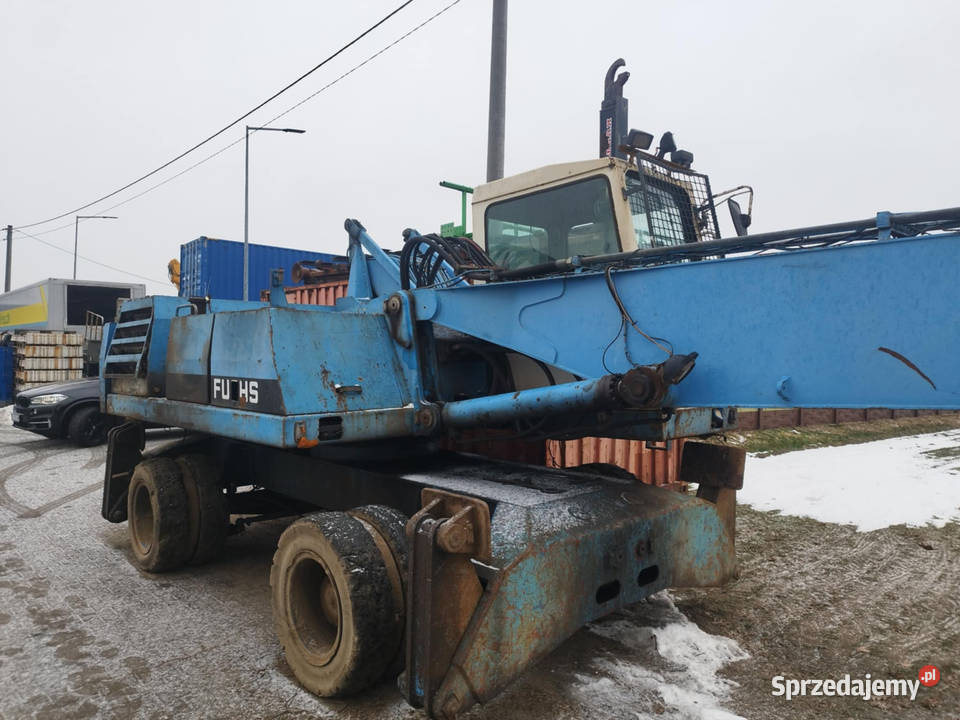 Fuchs mhl 340 części pompa mosty skrzynia wielkopolskie Strzyżew